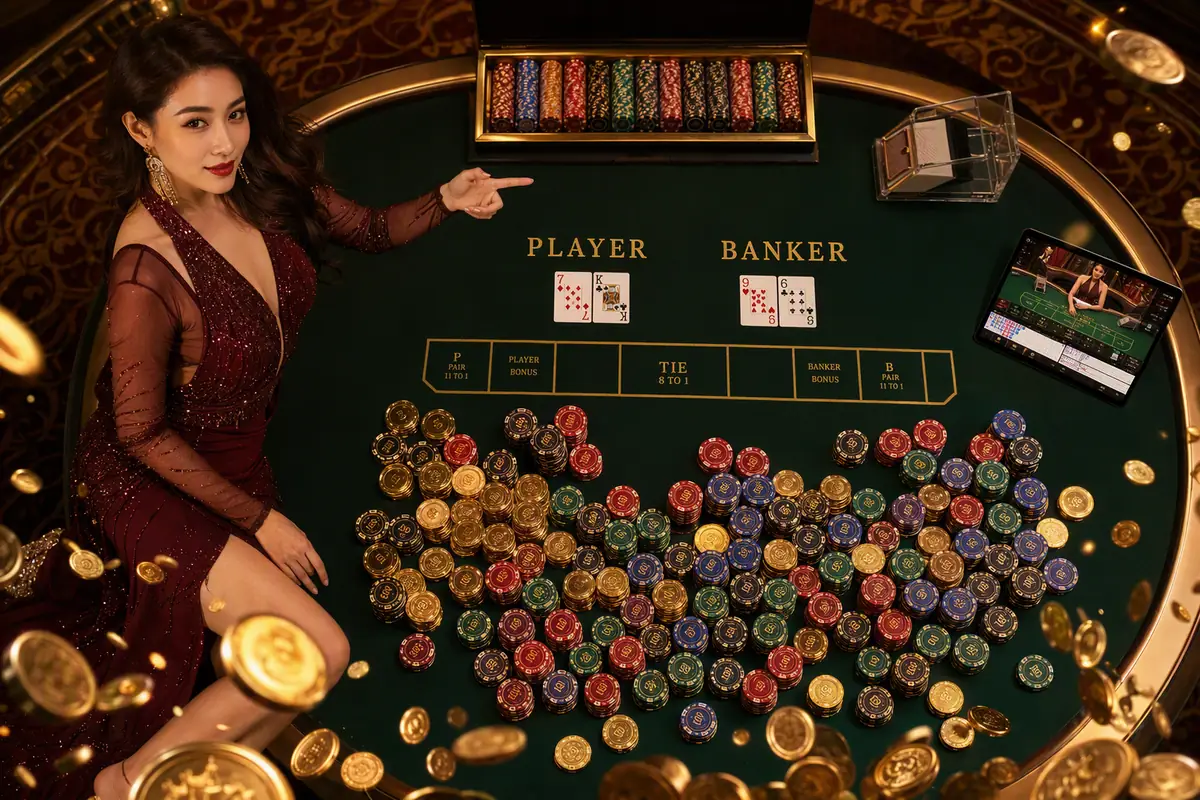 vlp7777 Live Dealer Baccarat အတွေ့အကြုံ